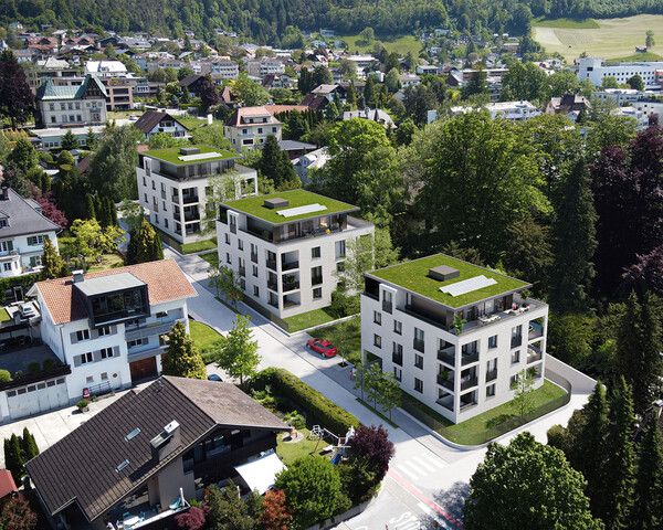 Motorradabstellplatz in Bludenz