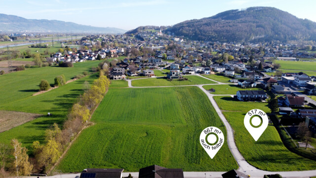 Baugrundstücke in Koblach