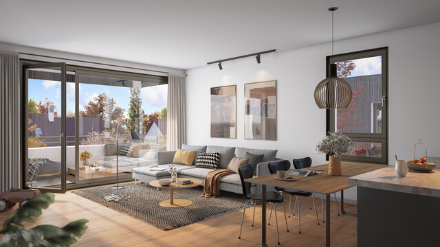 Luxuriöse 2-Zimmer Dachgeschosswohnung in Top Lage
(TopA10)