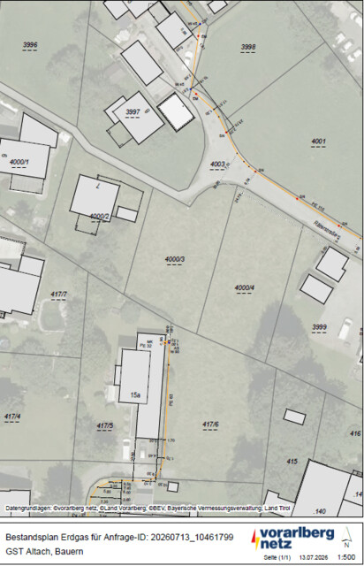 Baugrundstück in Altach – 603 m² für Ihr individuelles Zuhause