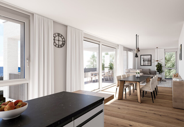 Neubau: Exklusives Wohnen am Bodensee – Luxuriöses 5-Zimmer-Penthouse mit zwei Terrassen