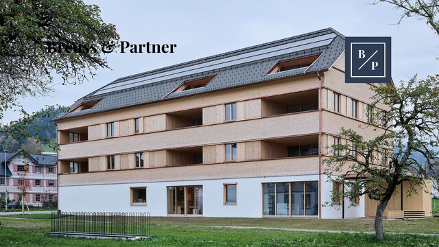NEUBAU 3-Zimmer-Wohnung mit Terrasse und traumhaftem Sonnenuntergang in Lingenau zum Kauf