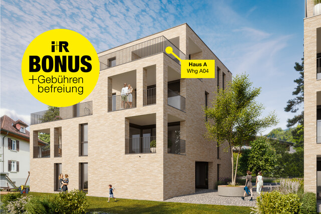 3-Zimmer-Terrassenwohnung in Stadtnähe | B08