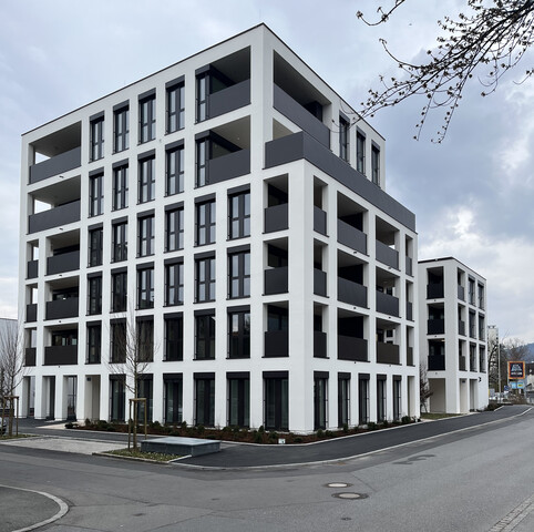 Exclusive Neubauwohnung im Penthousegeschoss mit toller Aussichtslage + 2 Terrassen 