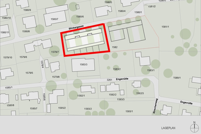 Modern wohnen in Wolfurt: Wohnbebauung mit Reihenhauscharakter in attraktiver Lage / Haus E