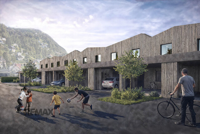 Modern wohnen in Wolfurt: Wohnbebauung mit Reihenhauscharakter in attraktiver Lage / Haus E