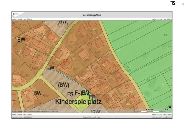 Höchst: Grundstück ca. 453 m2 - Ihr neues Zuhause mit traumhaftem Ausblick in ruhiger Lage