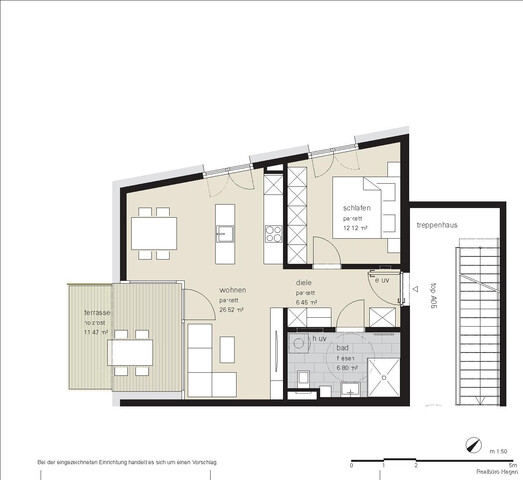 Neubau im Zentrum - Top A.05
2-Zimmerwohnung im 1. OG
WOHNBAUFÖRDERUNG