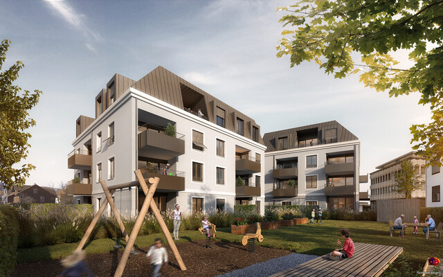 Neubau im Zentrum - Top A.05
2-Zimmerwohnung im 1. OG
WOHNBAUFÖRDERUNG