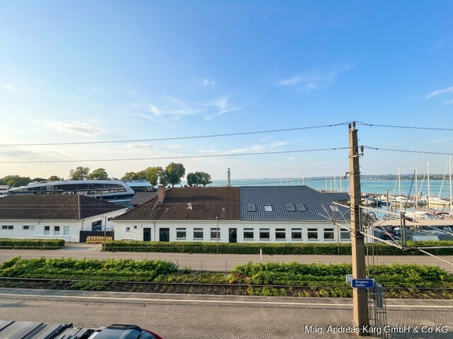 Wohnen am Hafen – 2-Zimmer-Wohnung mit Bodenseeblick in Bestlage von Bregenz