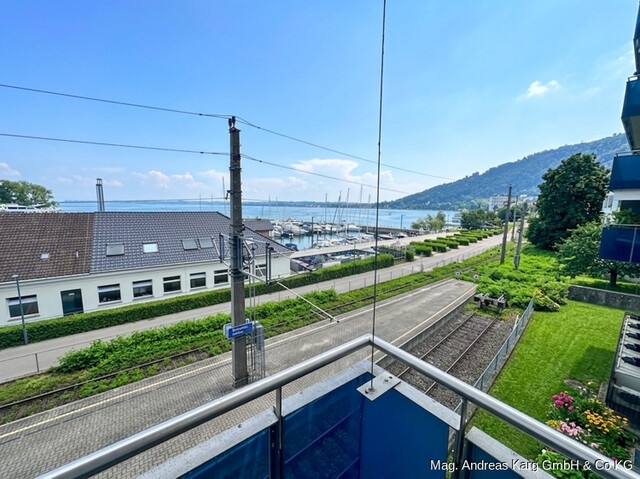 Wohnen am Hafen – 2-Zimmer-Wohnung mit Bodenseeblick in Bestlage von Bregenz