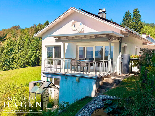 Großzügiges Einfamilienhaus mit traumhafter Aussicht bis zum Bodensee in Bildstein