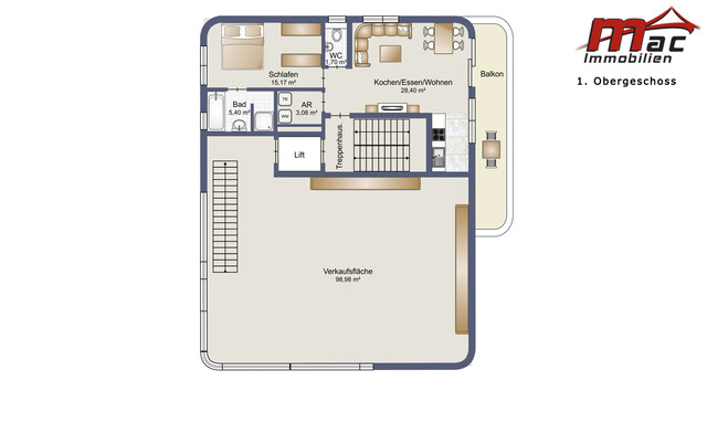 Modernes Gewerbe- und Wohninvestment in bester Lage