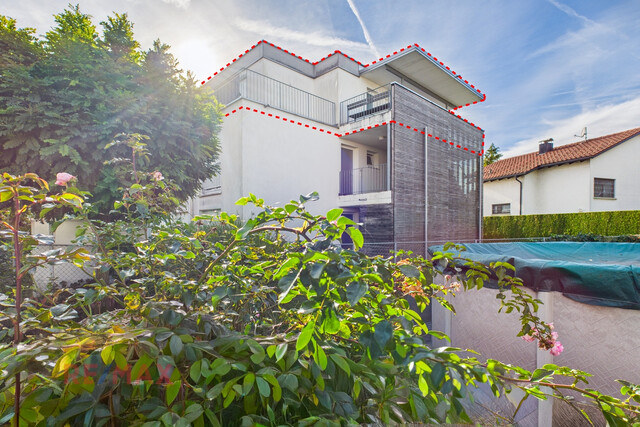 Einzigartiges Penthouse in ruhiger Lage – mehrere Terrassen & Wintergarten inklusive