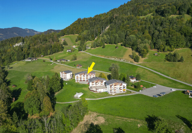 Modernisierte Ferienwohnung hoch über dem Rheintal
