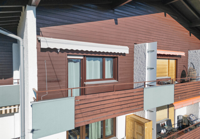 Modernisierte Ferienwohnung hoch über dem Rheintal