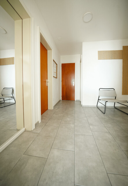 Modernisierte Ferienwohnung hoch über dem Rheintal