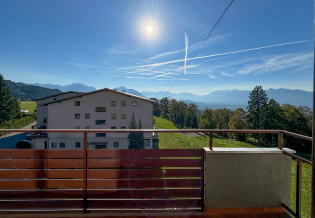 Modernisierte Ferienwohnung hoch über dem Rheintal