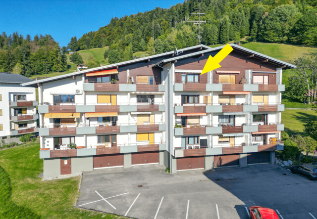 Modernisierte Ferienwohnung hoch über dem Rheintal