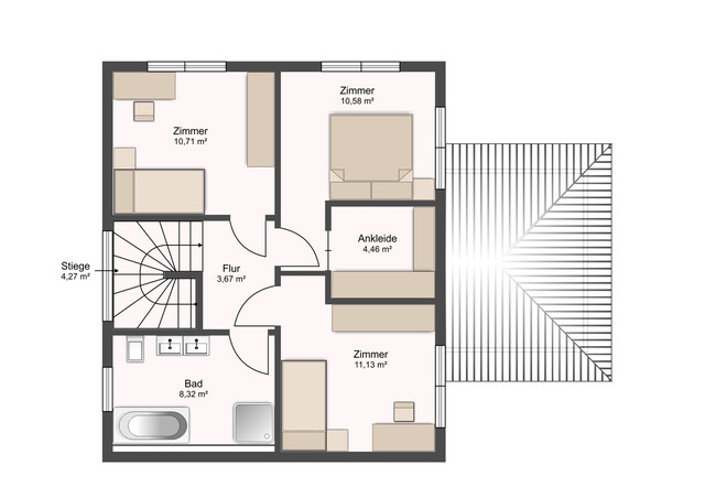 Tolles Einfamilienhaus in Hanglage mit Keller und Garage