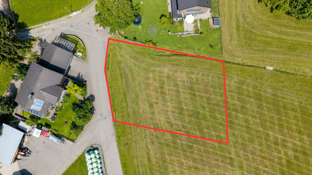 Idyllisches Baugrundstück für die Errichtung eines Doppelhauses