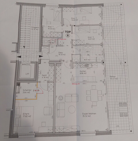 Stilvolle 5-Zimmer Dachgeschosswohnung mit Traumterrasse