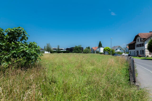 Perfekte Investition: Großzügiges Grundstück in Lustenau - 2140  m²