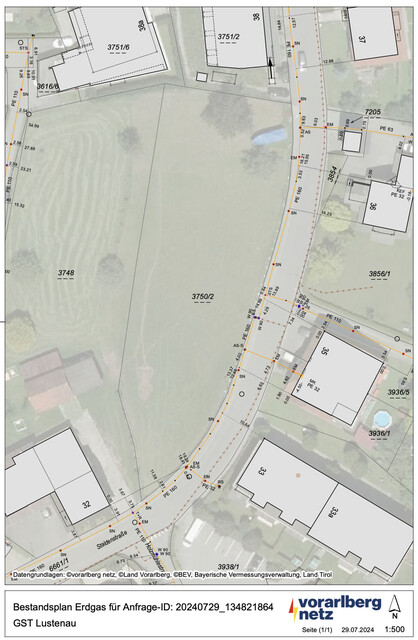 Perfekte Investition: Großzügiges Grundstück in Lustenau - 2140  m²