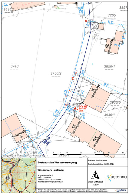 Perfekte Investition: Großzügiges Grundstück in Lustenau - 2140  m²