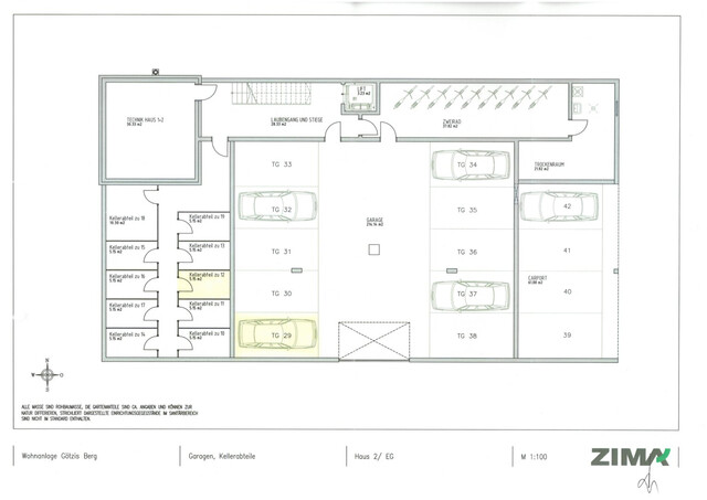 Charmante 2-Zimmerwohnung mit ca. 35 m² Terrasse am Götzner Berg