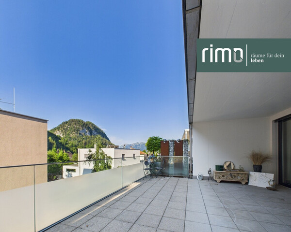 Charmante 2-Zimmerwohnung mit ca. 35 m² Terrasse am Götzner Berg