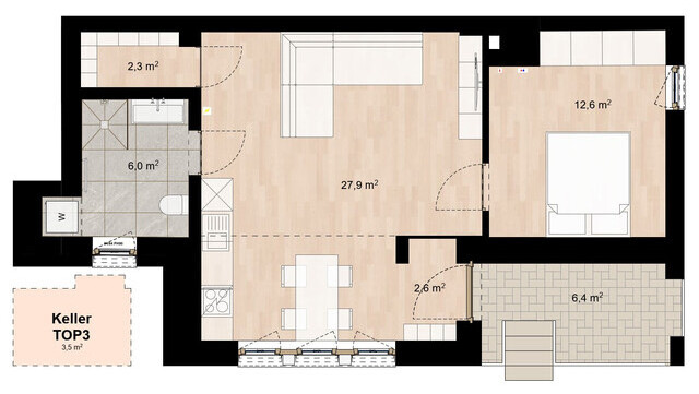 Hochwertig Sanierte 2-Zimmer Wohnungen in Lauterach