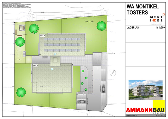 NEUBAU Erstbezug: Traumhafte 3-Zimmerwohnung in Tosters