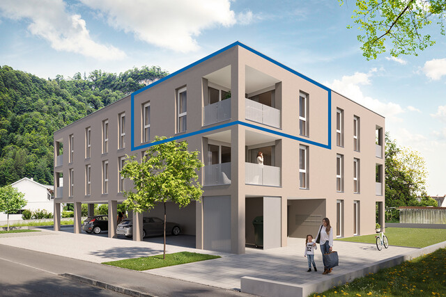 Ihr Einstieg in die eigene Immobilie - 2-Zi-Dachgeschosswohnung