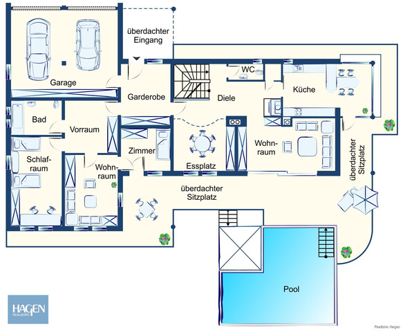 Großzügiges Wohnhaus mit Pool in Top Lage - Lauterach
