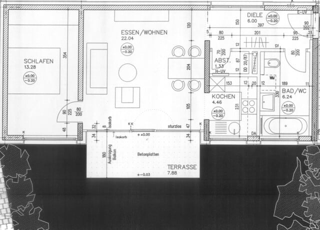 Gemütliche 2-Zimmer-Gartenwohnung in ruhiger und sonniger Lage in Dornbirn-Hatlerdorf zu vermieten