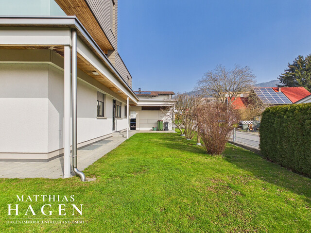 Großzügige Gartenwohnung in Seenähe