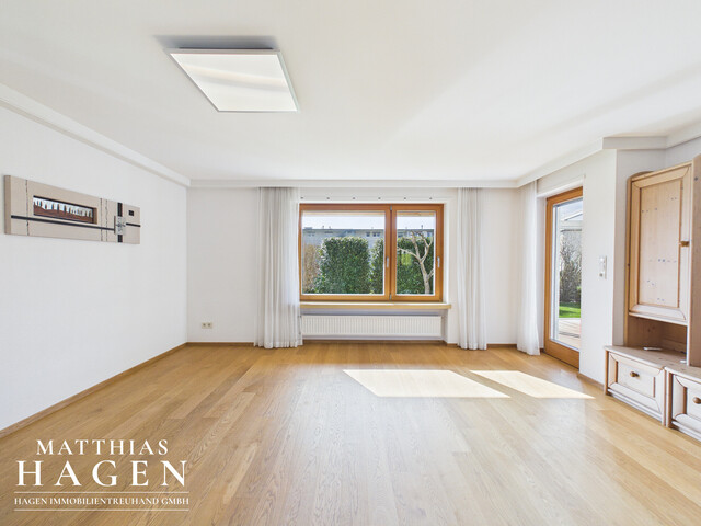 Großzügige Gartenwohnung in Seenähe