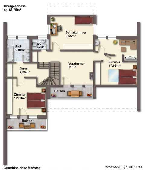 Gepflegtes Reihenhaus mit nachhaltiger Technik und großzügigem Raumangebot in Rankweil