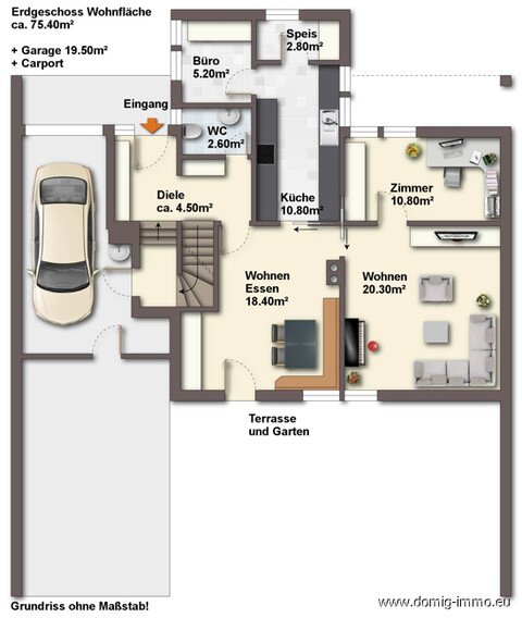 Gepflegtes Reihenhaus mit nachhaltiger Technik und großzügigem Raumangebot in Rankweil
