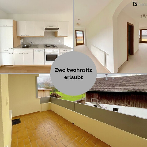 Bregenz: Langen bei Bregenz: Top 4: 2-Zimmer-Wohnung ca. 67 m2, 2 Balkone ca. 12 m2 + ca. 5 m2