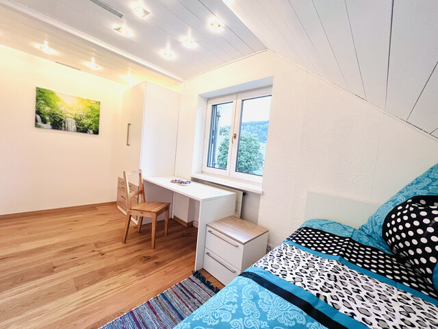 PROVISIONSFREIE, wunderschöne,  neu sanierte 5,5 ZI-Whg mit Balkon, Garten,TG, Nähe LKH Feldkirch, grenznah zu Liechtenstein / Schweiz