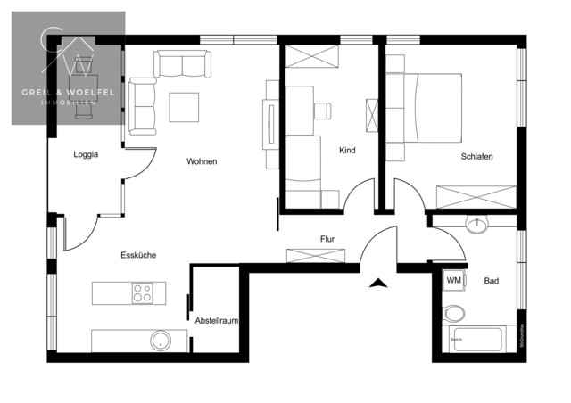 Sehr gepflegte 3-Zimmerwohnung in Dornbirn zu verkaufen