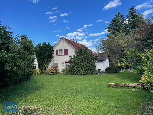 Lustenau -  großes Grundstück mit Altbestand naturnah und perfekt angebunden (teilbar)