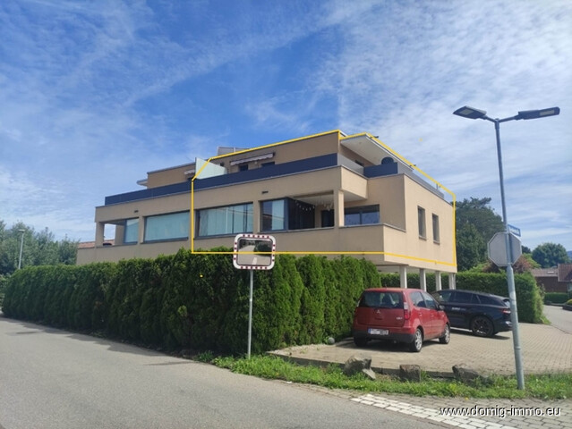 Urbane zweistöckige Dachgeschosswohnung mit tollem Ausblick in Altach