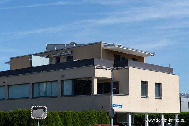 Urbane zweistöckige Dachgeschosswohnung mit tollem Ausblick in Altach