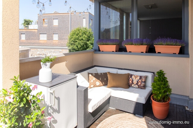 Urbane zweistöckige Dachgeschosswohnung mit tollem Ausblick in Altach