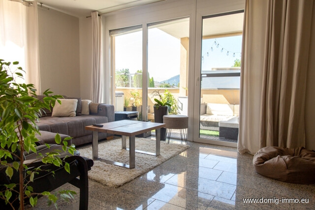 Urbane zweistöckige Dachgeschosswohnung mit tollem Ausblick in Altach