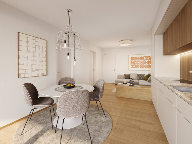2-Zimmer Terrassenwohnung in Langenegg - Top2