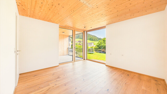 Hittisau | Großzügige 4-Zimmer-Gartenwohnung im Bregenzerwald